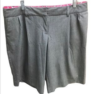 Issac Mizrahi Dress Shorts Gray